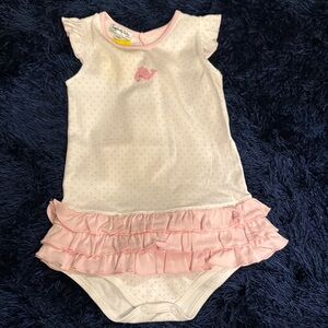 Pink Ruffle Baby Bodysuit